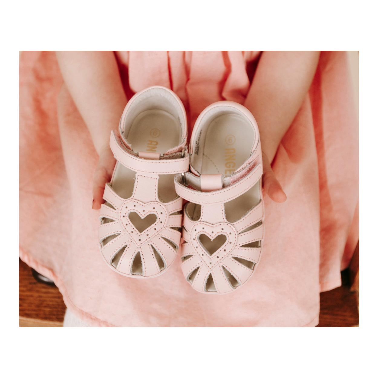 Emmie Baby Sandal - Open Heart Style