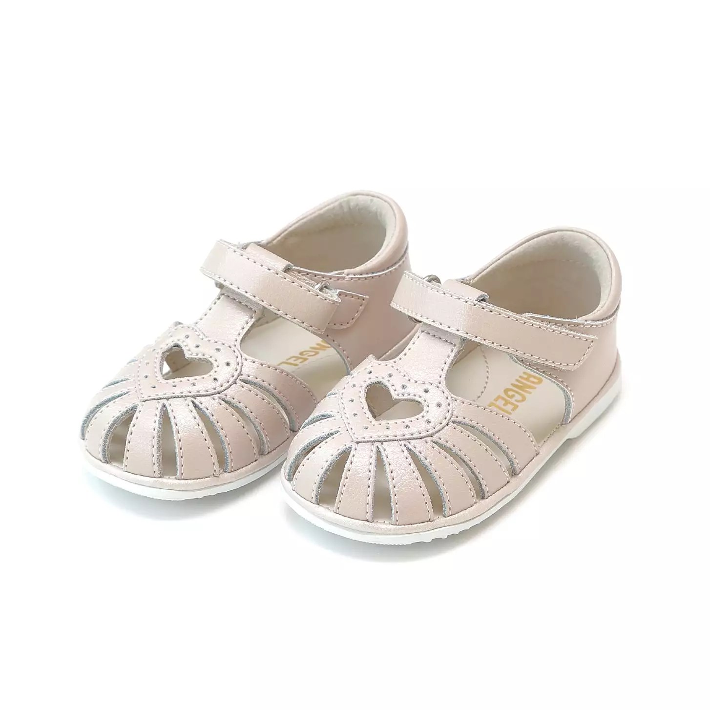 Emmie Baby Sandal with Open Heart Design