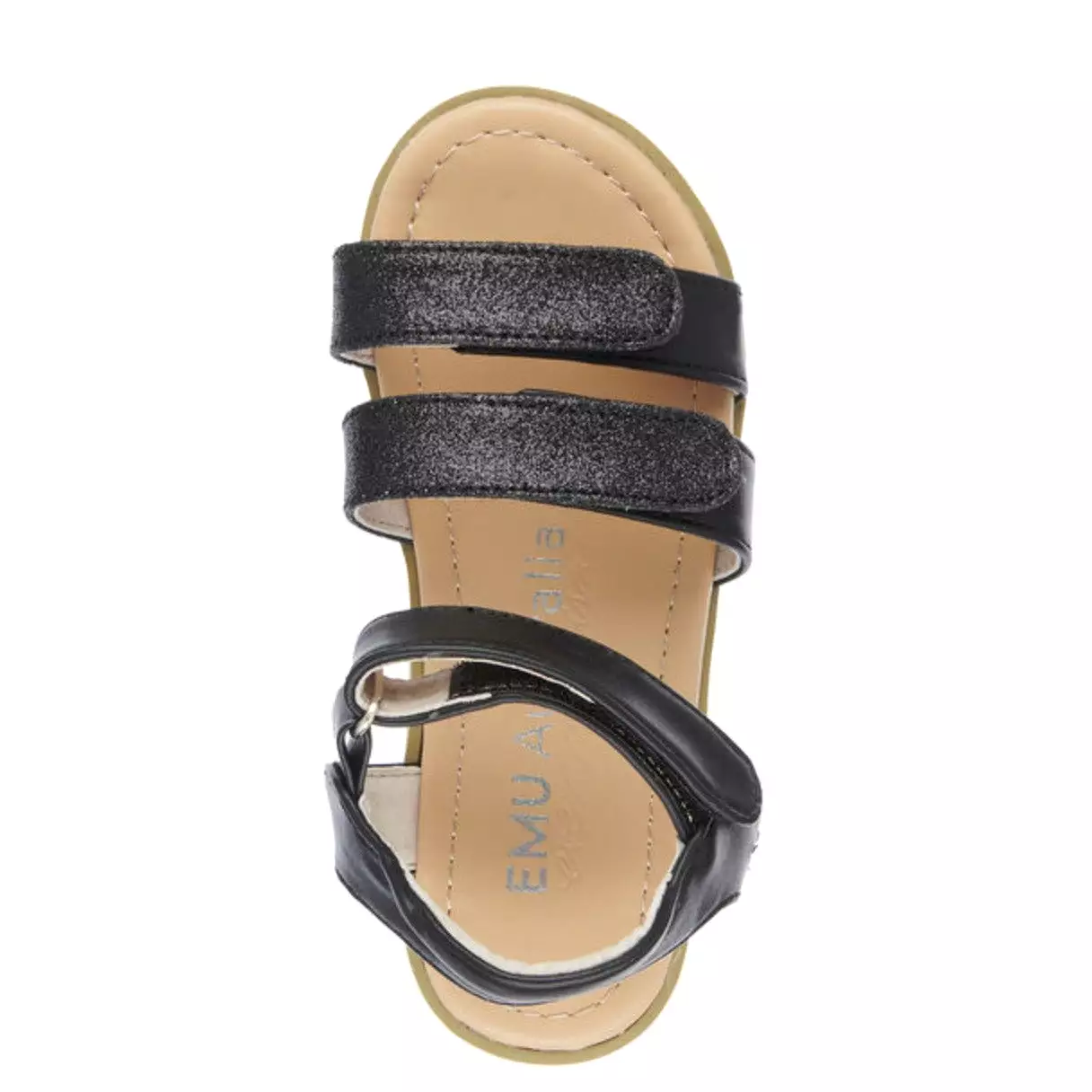 Emu Australia Black Steph Sandal - Best Price Guarantee | Shop Now!