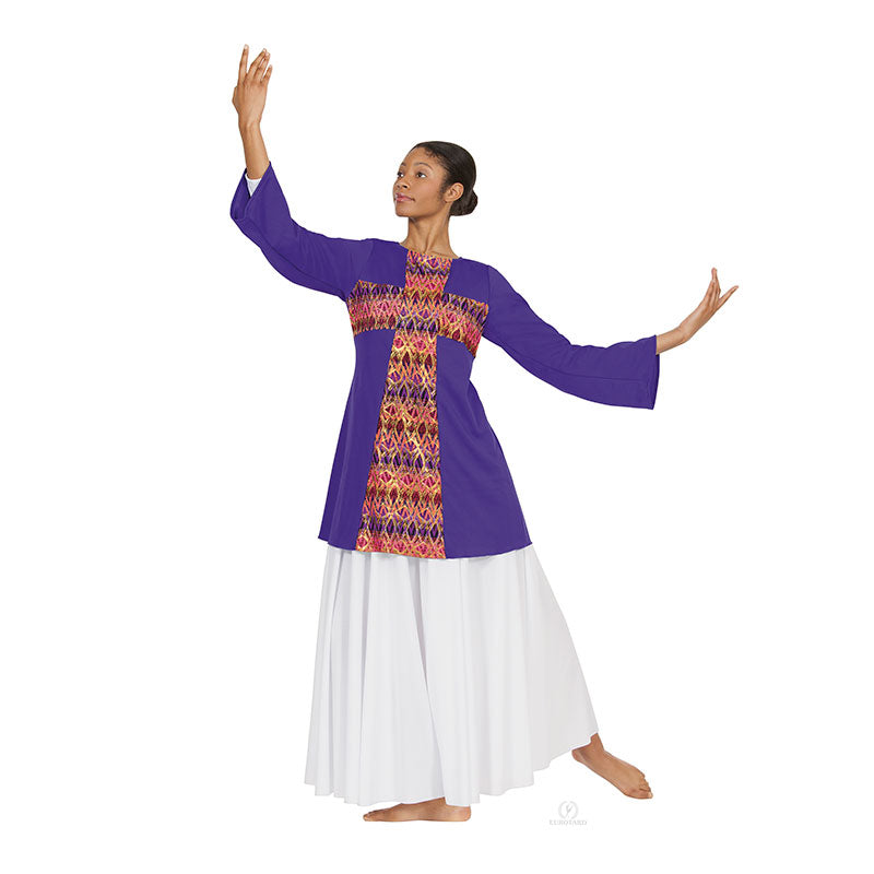 Eurotard Adult Praise Tunic - Joyful, Google SEO friendly.