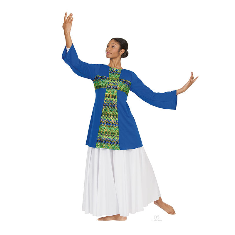 Eurotard Adult Praise Tunic - Joyful, Google SEO friendly.