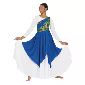 Eurotard Asymmetrical Tunic for Adult Praise and Worship | Joyful Celebration Tunic