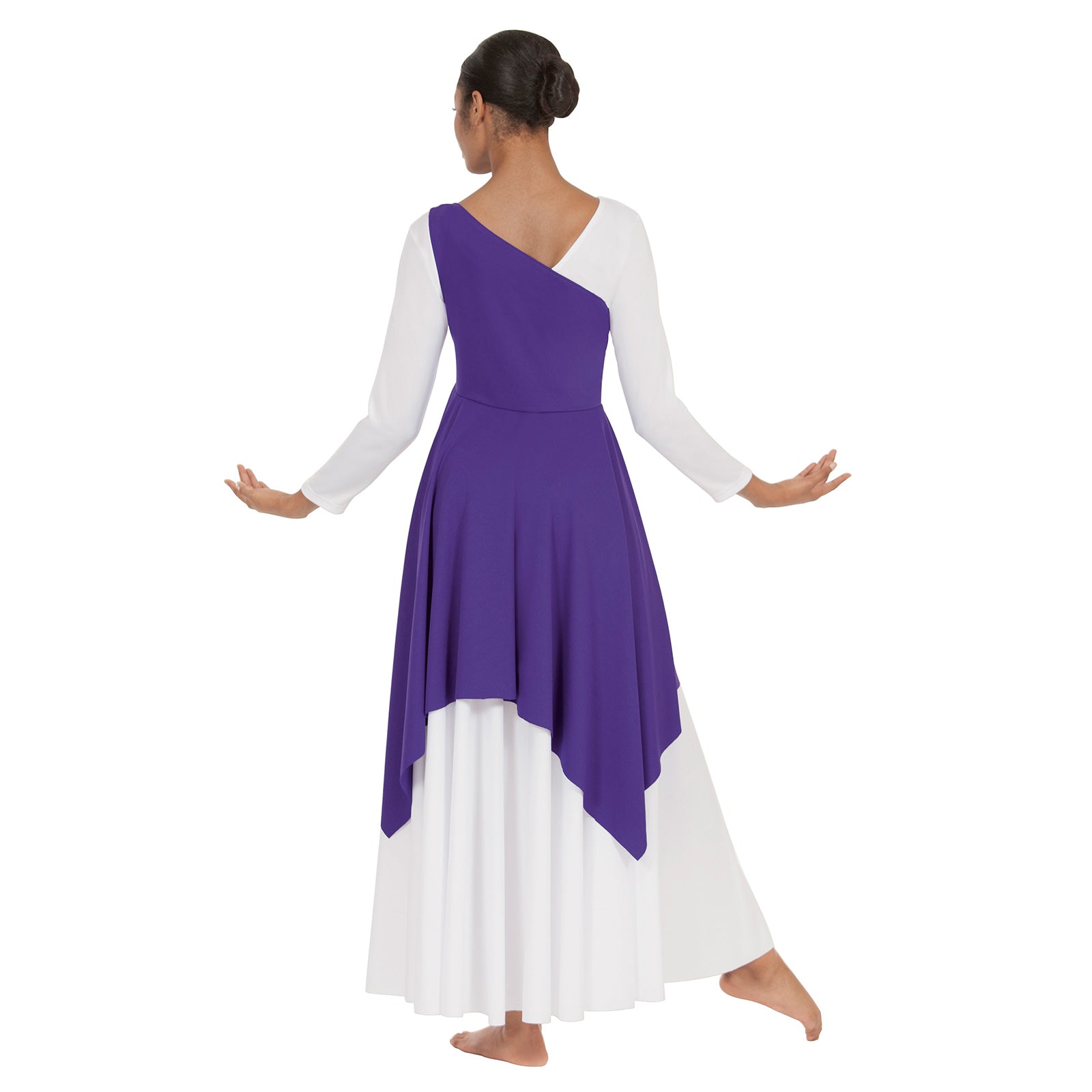 Eurotard Asymmetrical Tunic for Adult Praise and Worship | Joyful Celebration Tunic