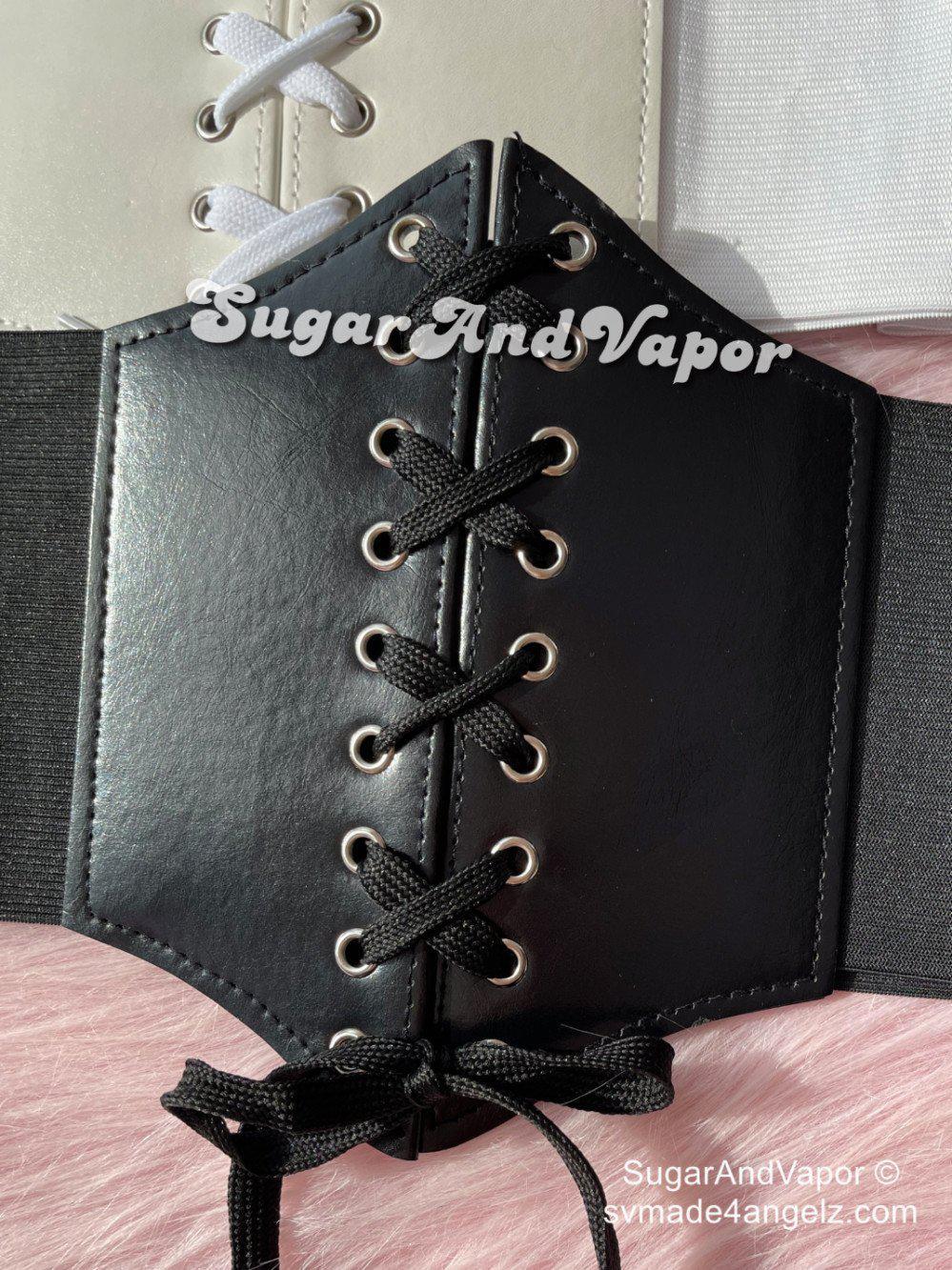 Evira Faux Leather Corset Belt