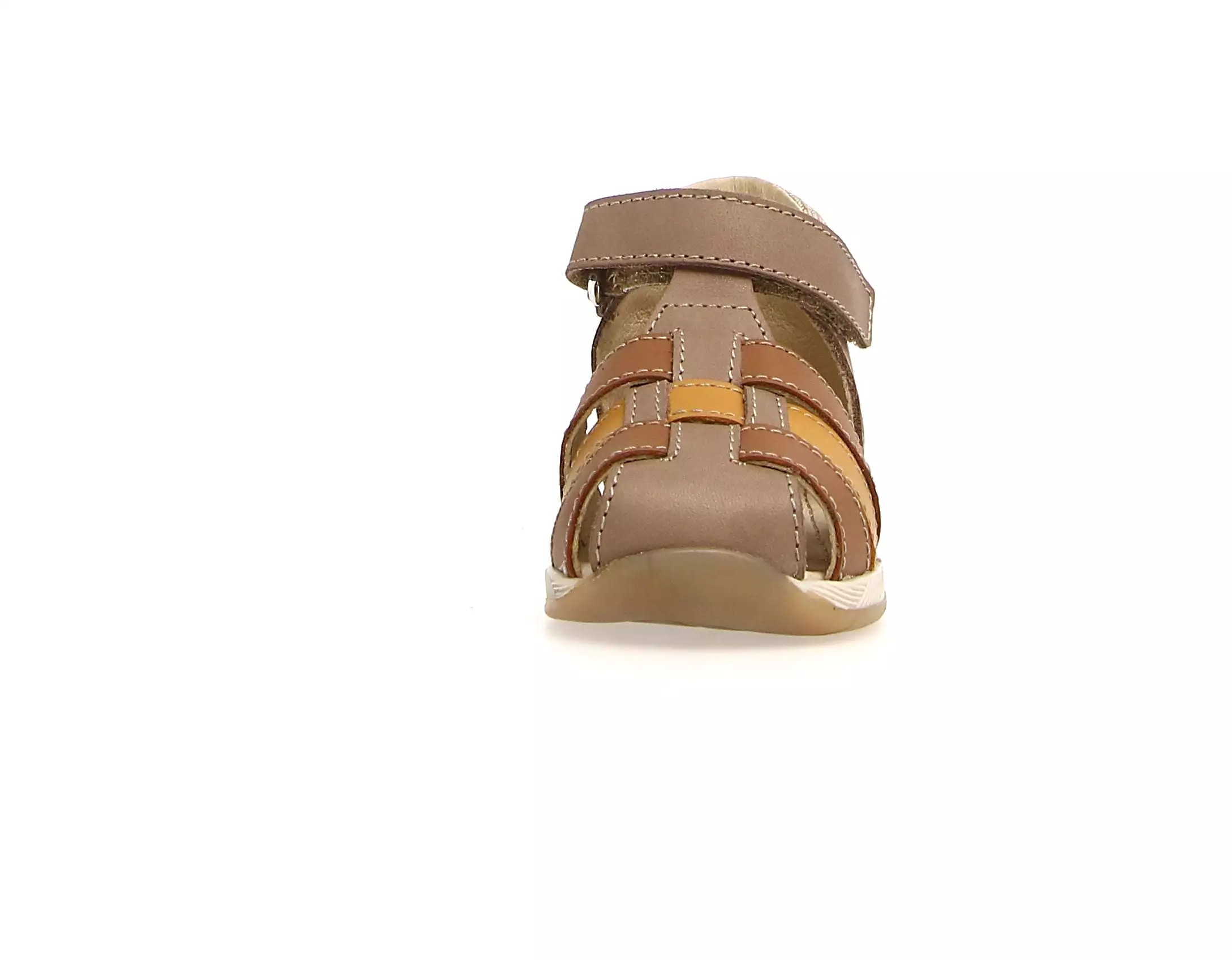 Falcotto Acry Boy's Sandals - Cognac/Sand