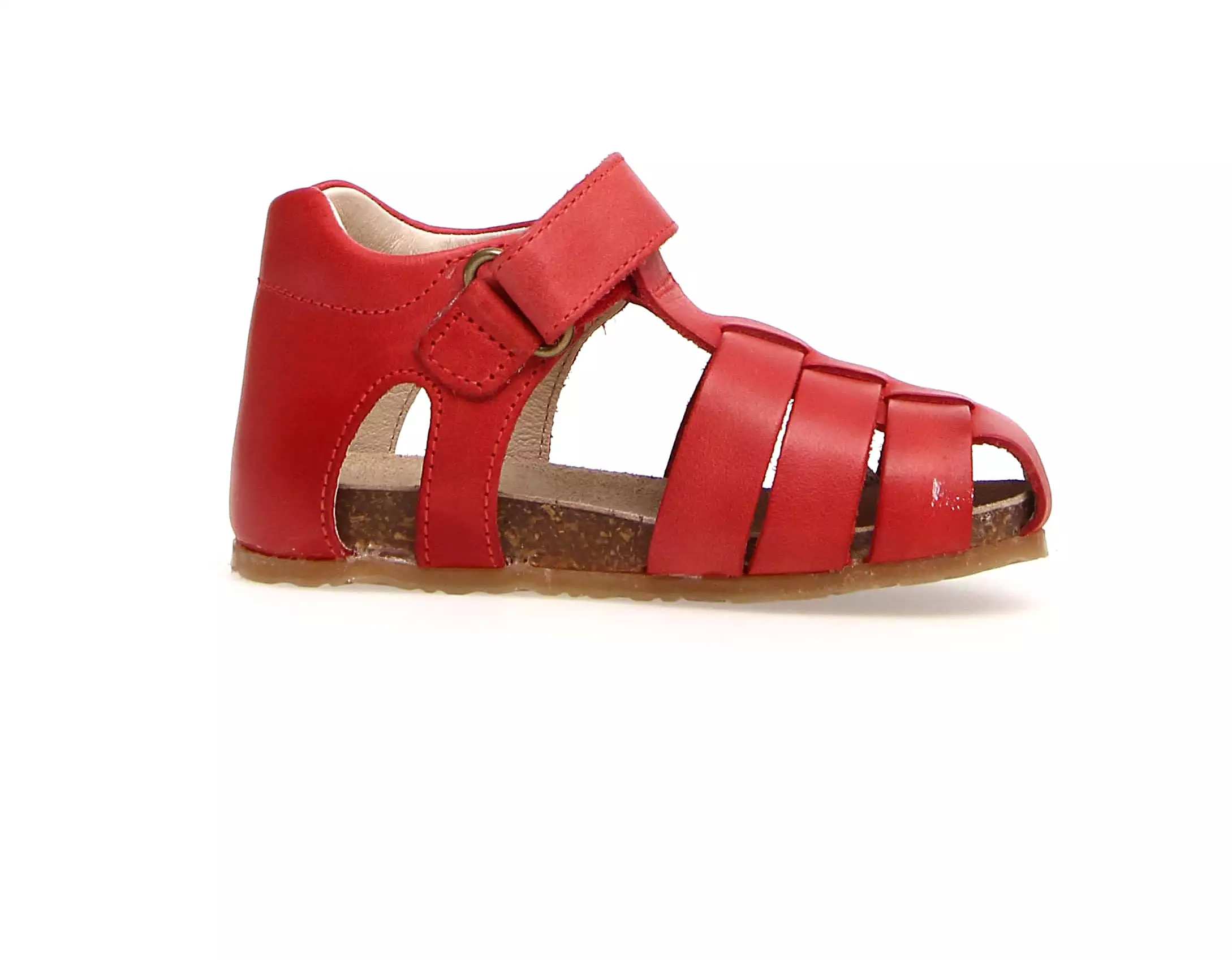 Falcotto Alby Children's Closed Toe Sandals - Red