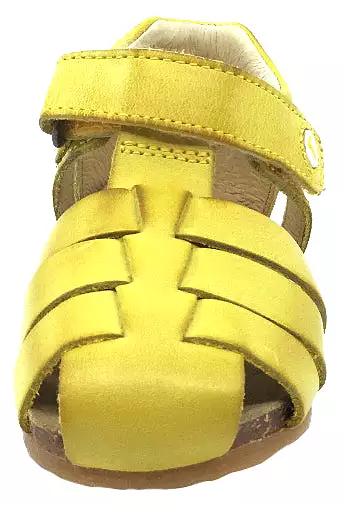 Falcotto Alby Fisherman Sandals, Yellow Giallo - Boy's and Girl's