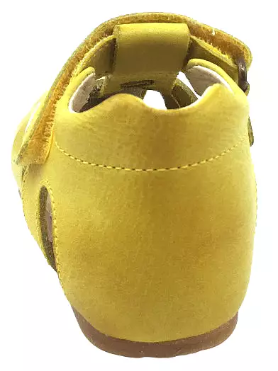 Falcotto Alby Fisherman Sandals, Yellow Giallo - Boy's and Girl's