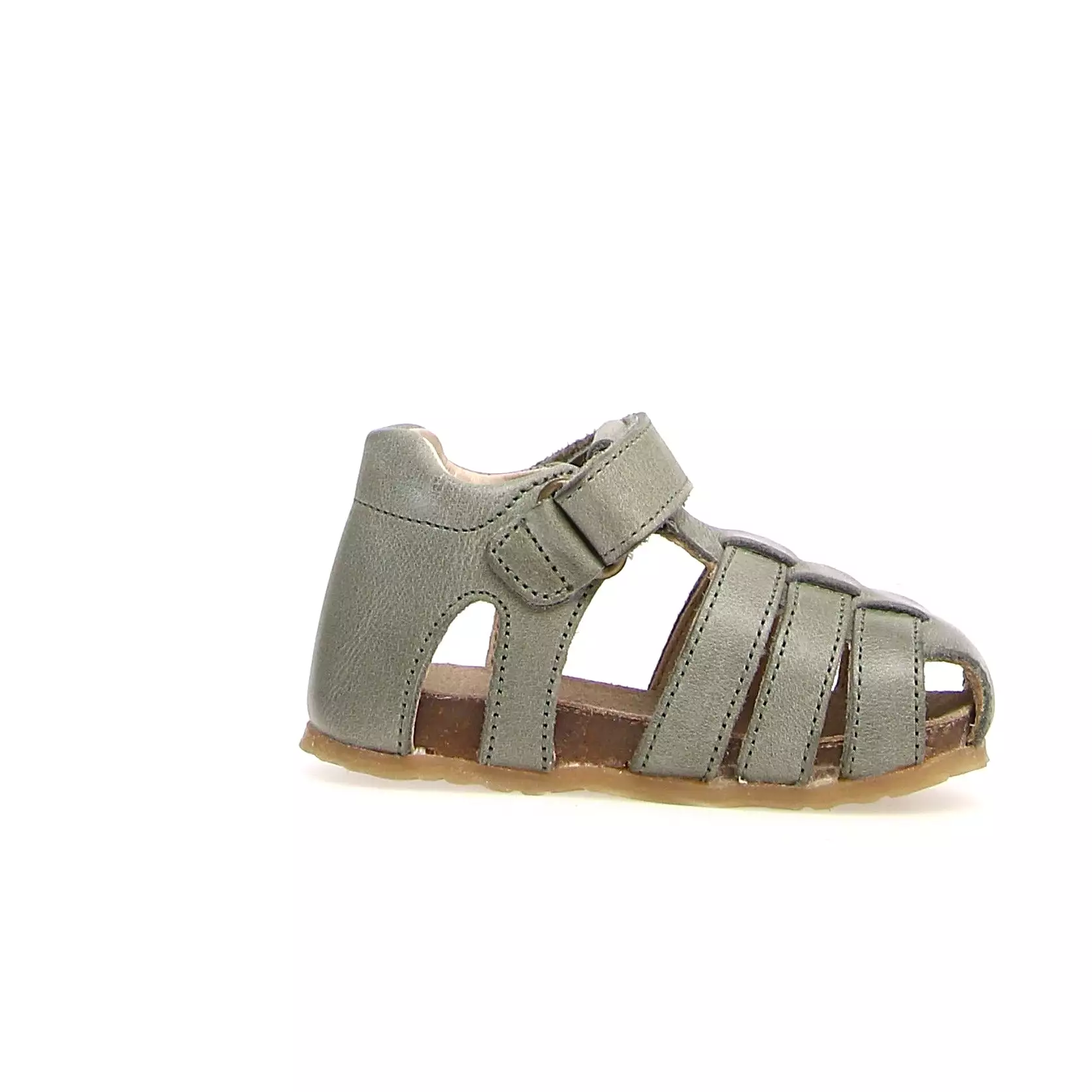 Falcotto Alby Sage Closed Toe Sandals for Boys and Girls