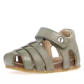 Falcotto Alby Sage Closed Toe Sandals for Boys and Girls