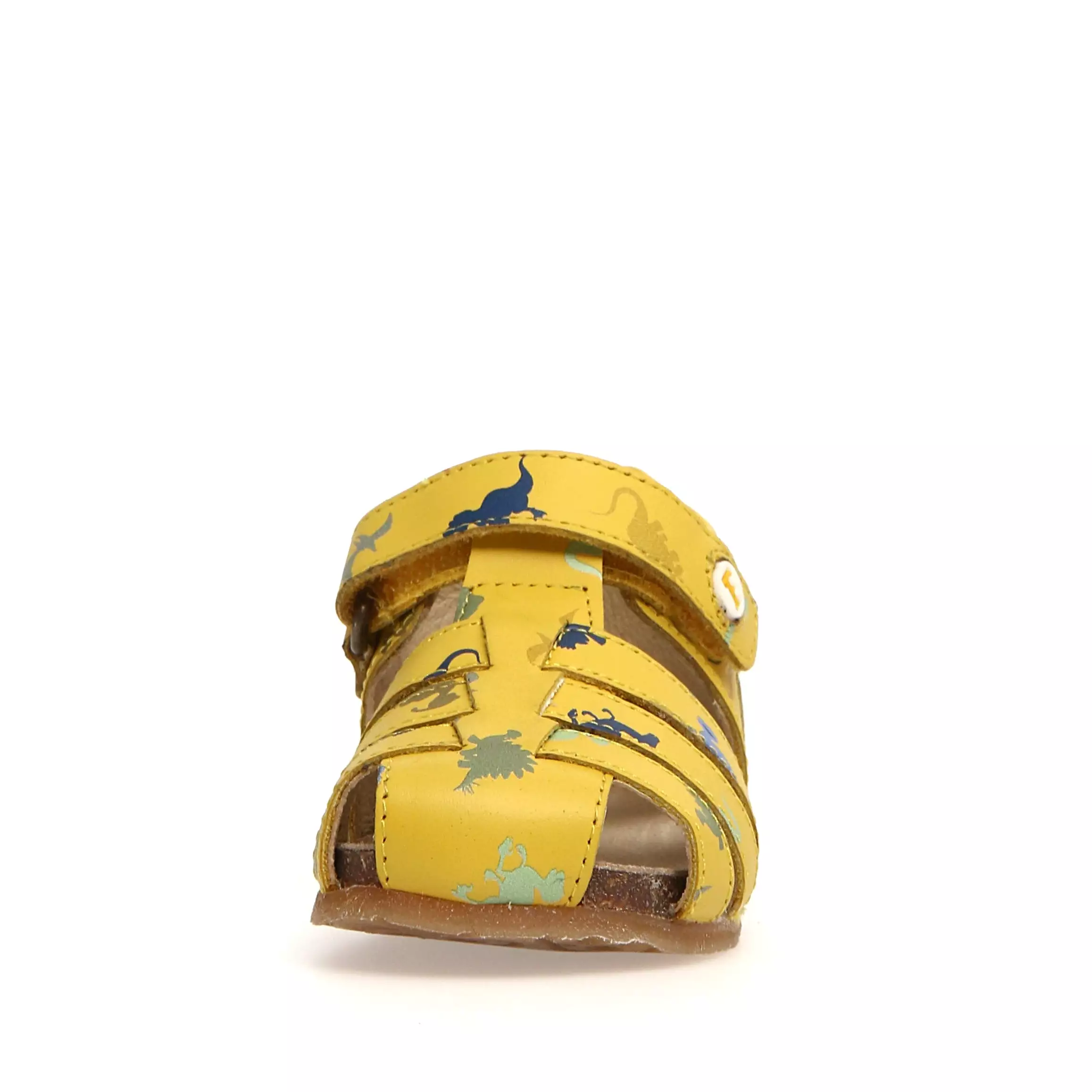 Falcotto Kids Alby Dinosaur Sandals - Yellow