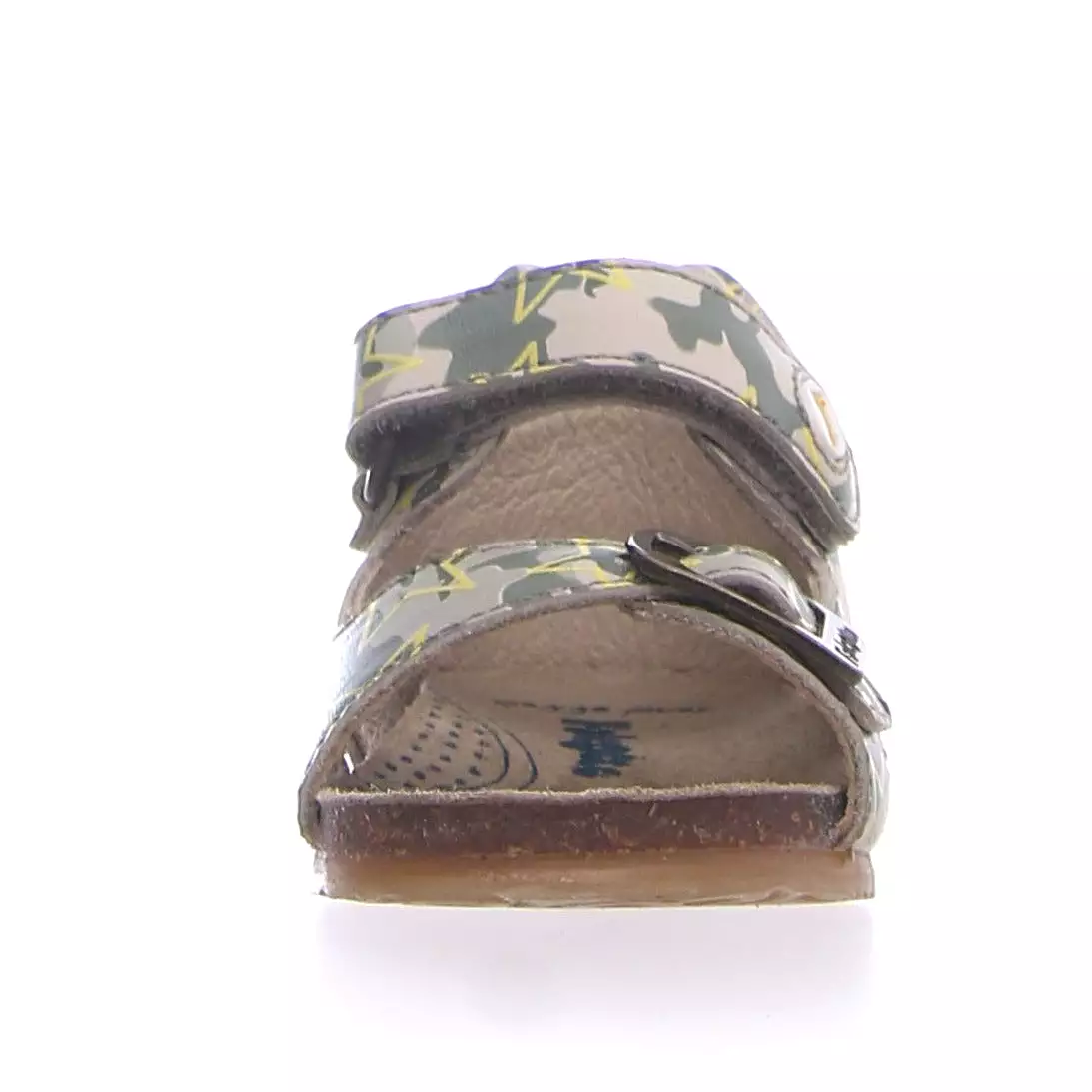 Falcotto Kids' Bea Camo Stars Sandals in Beige