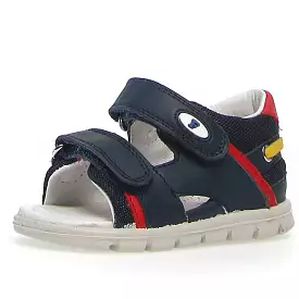 Falcotto Kids Mojave Sandals - Navy/Red