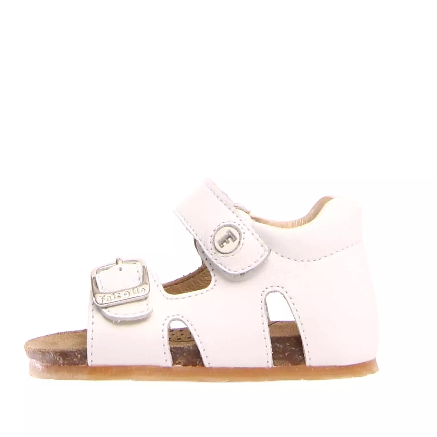 Falcotto Kids Open Toe Sandals - White