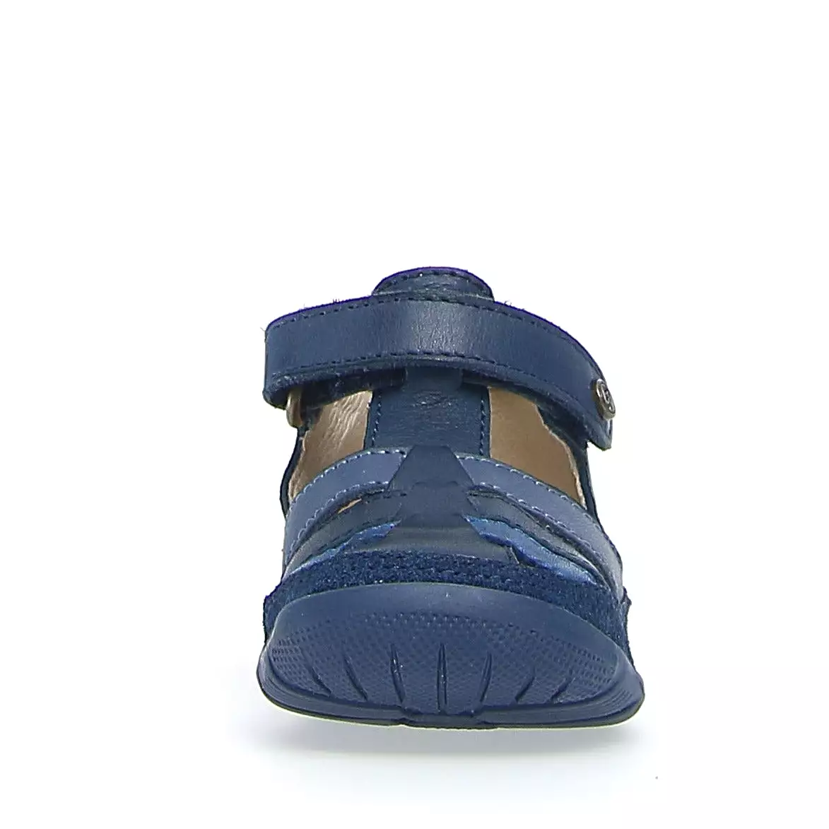 Falcotto Laguna Suede Sandals for Boys and Girls - Bluette/Celeste/Azure