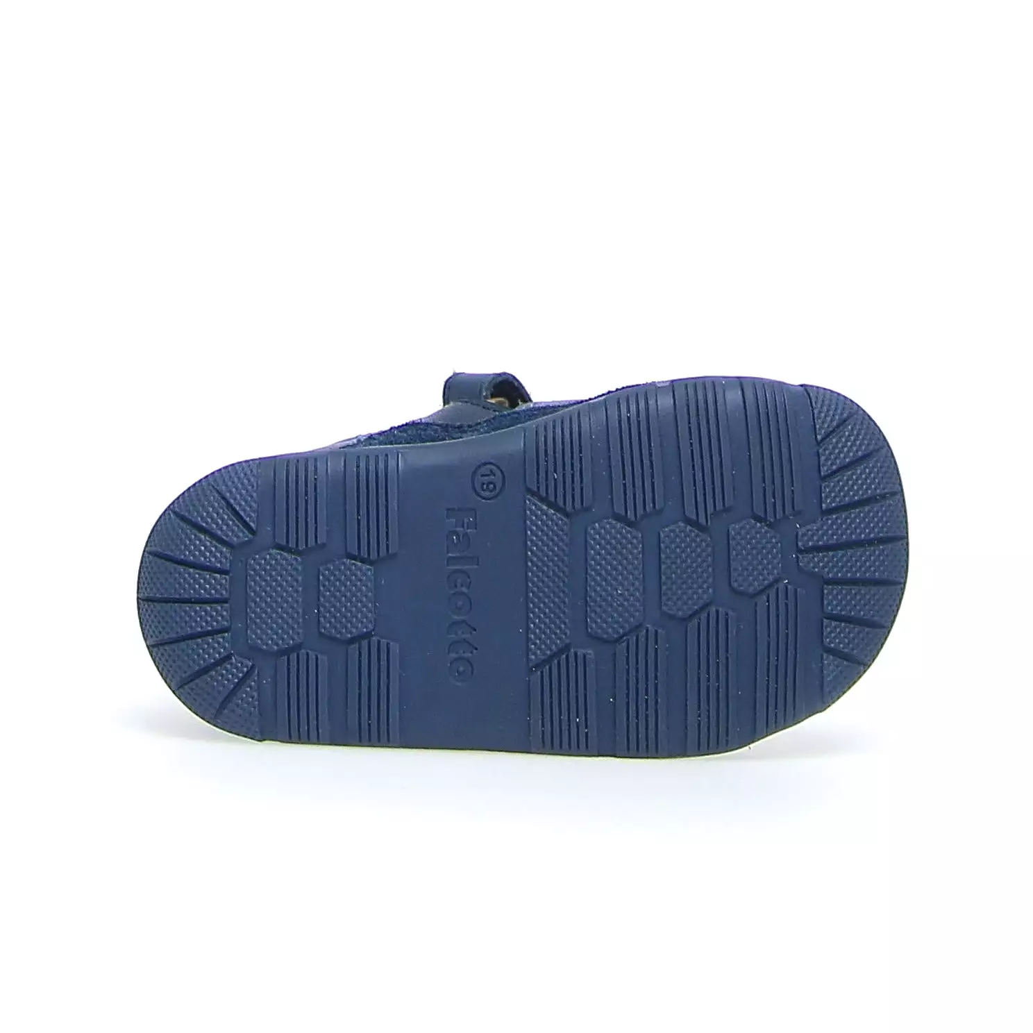 Falcotto Laguna Suede Sandals for Boys and Girls - Bluette/Celeste/Azure