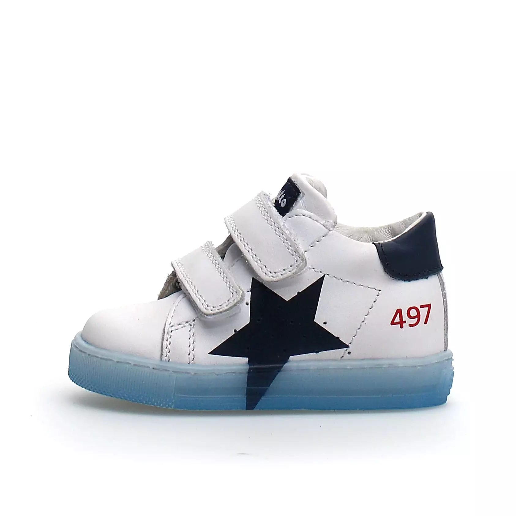 Falcotto Salazar Vl Calf Sneaker Shoes - White/Navy