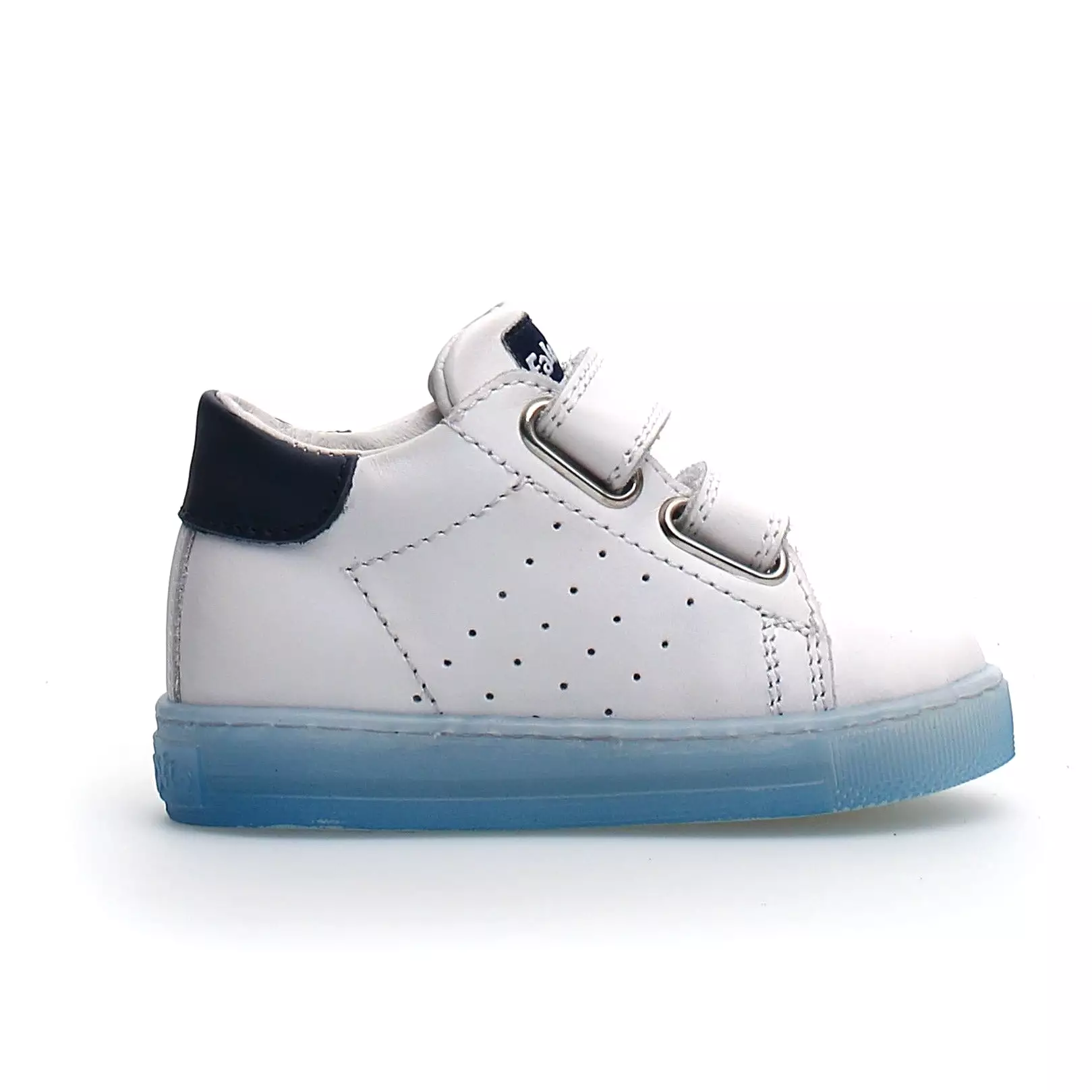 Falcotto Salazar Vl Calf Sneaker Shoes - White/Navy