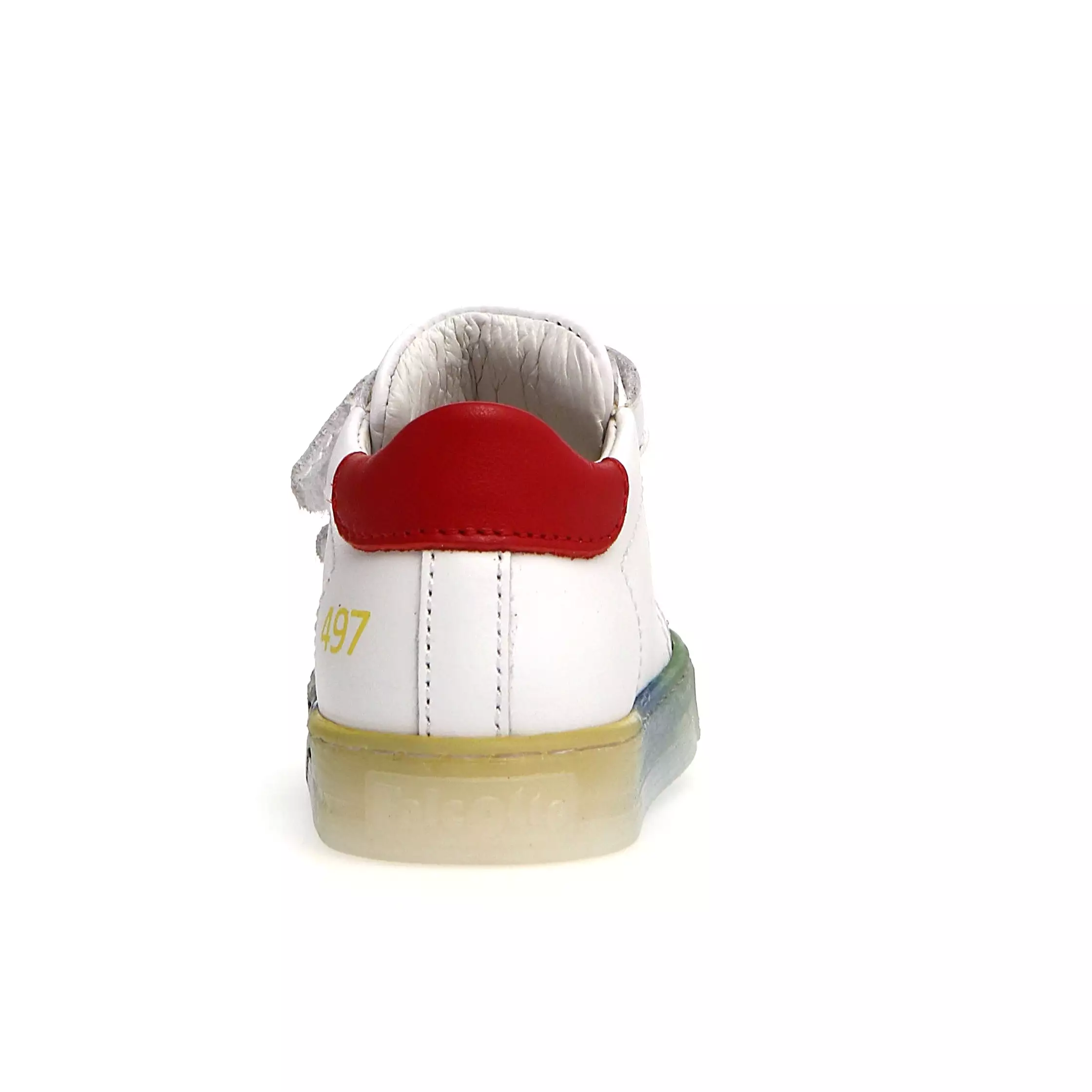 Falcotto Salazar Vl Calf Sneaker Shoes - White/Navy/Red