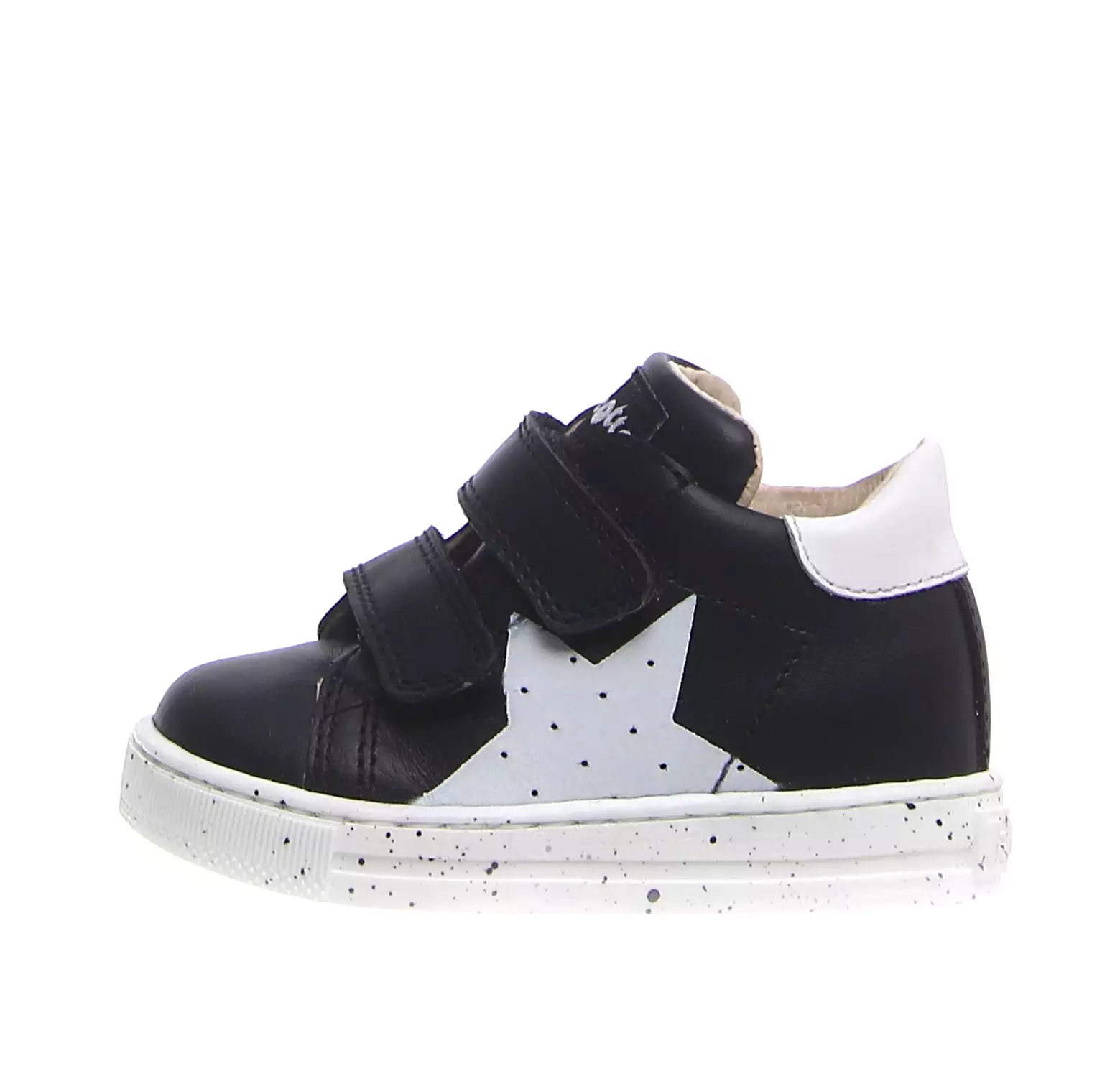 Falcotto Venus Vl Star Sneaker Shoes - Black/White - Boys and Girls - Buy Now