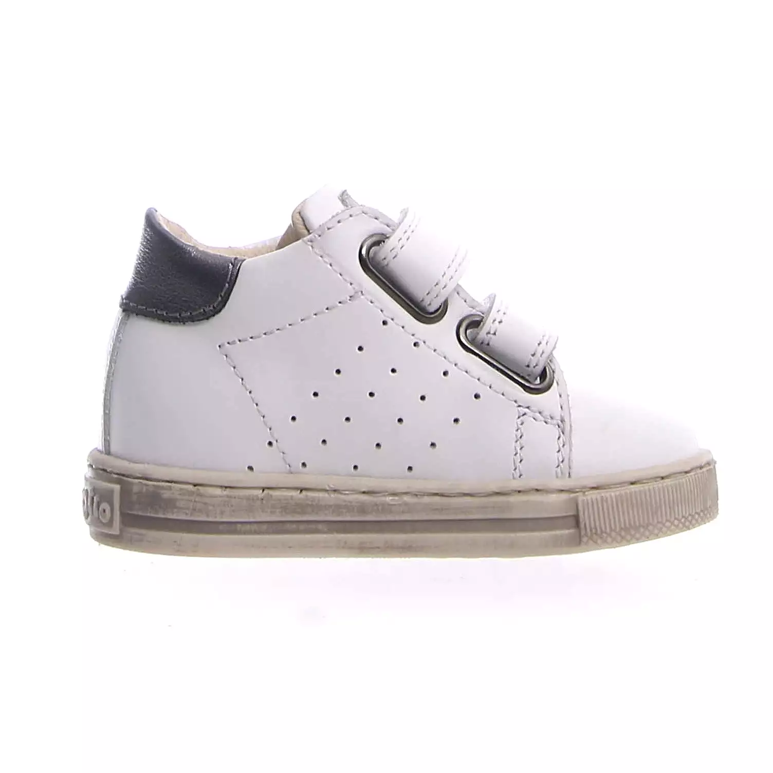 Falcotto Venus Vl Star Sneakers - White/Inox for Boys and Girls