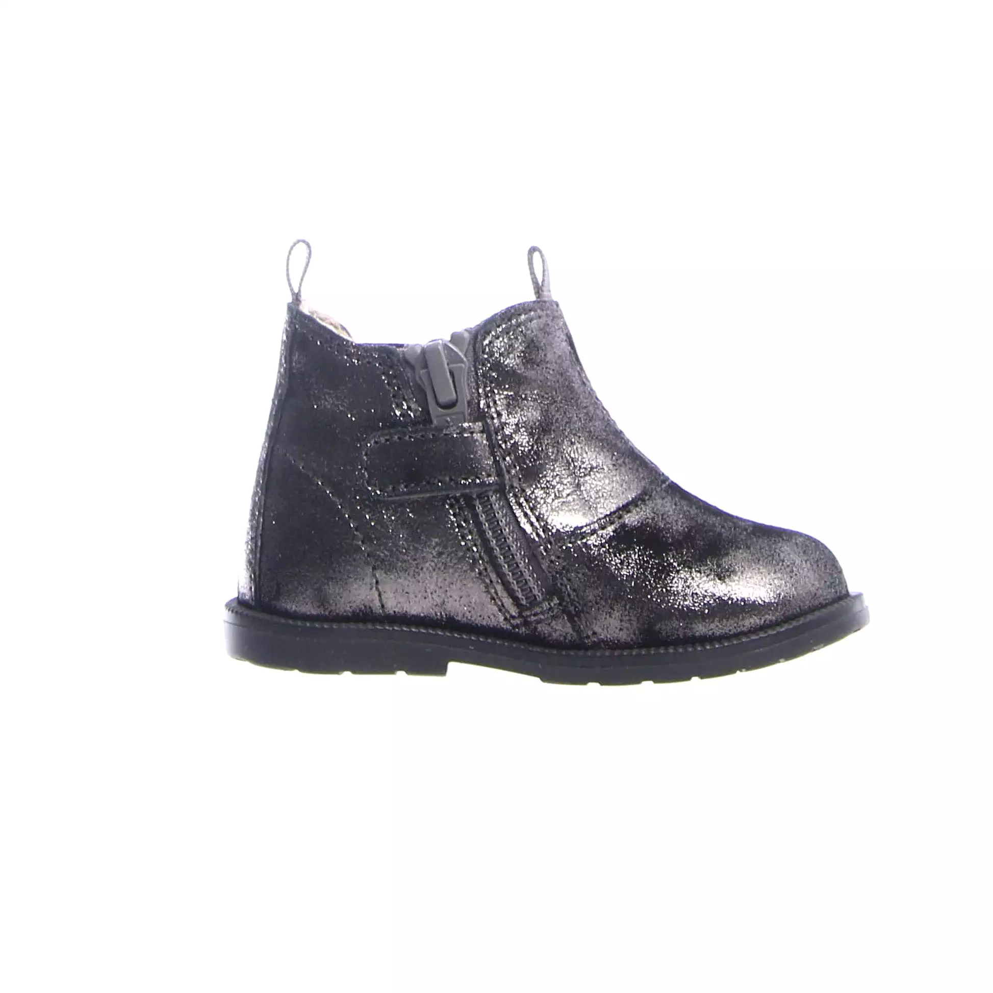 Falcotto winter wood lam boots for girls and boys - Inox.