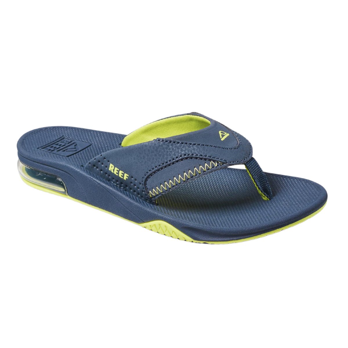 Fanning Lime Navy sandals for boys at Reef Online Store