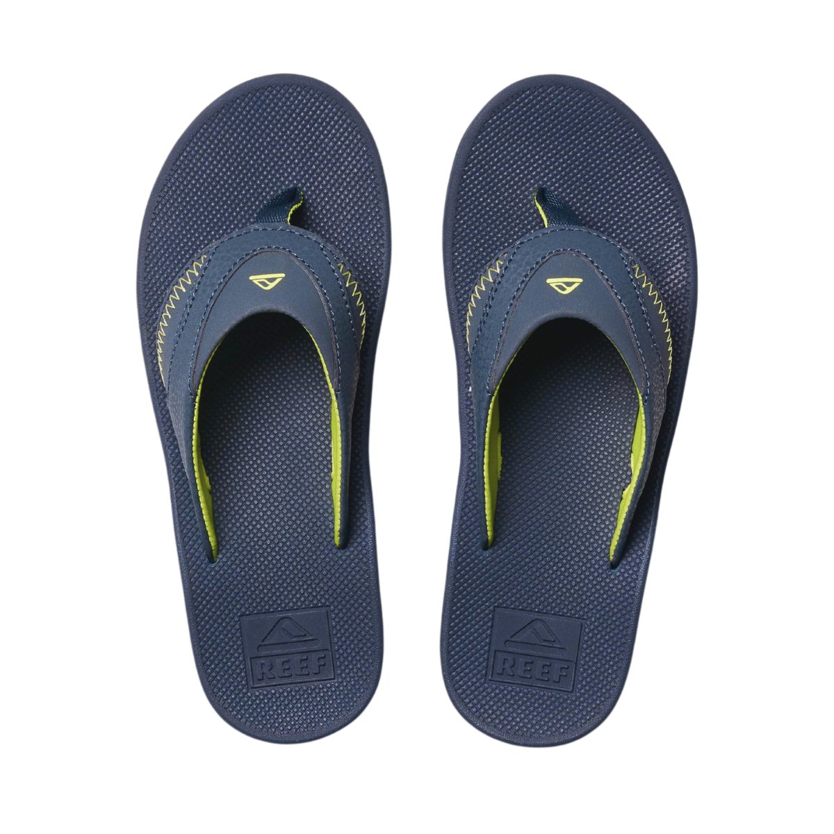 Fanning Lime Navy sandals for boys at Reef Online Store