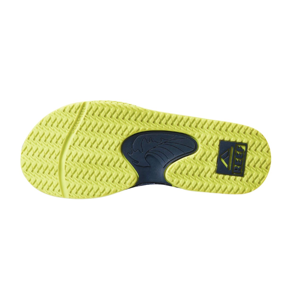 Fanning Lime Navy sandals for boys at Reef Online Store