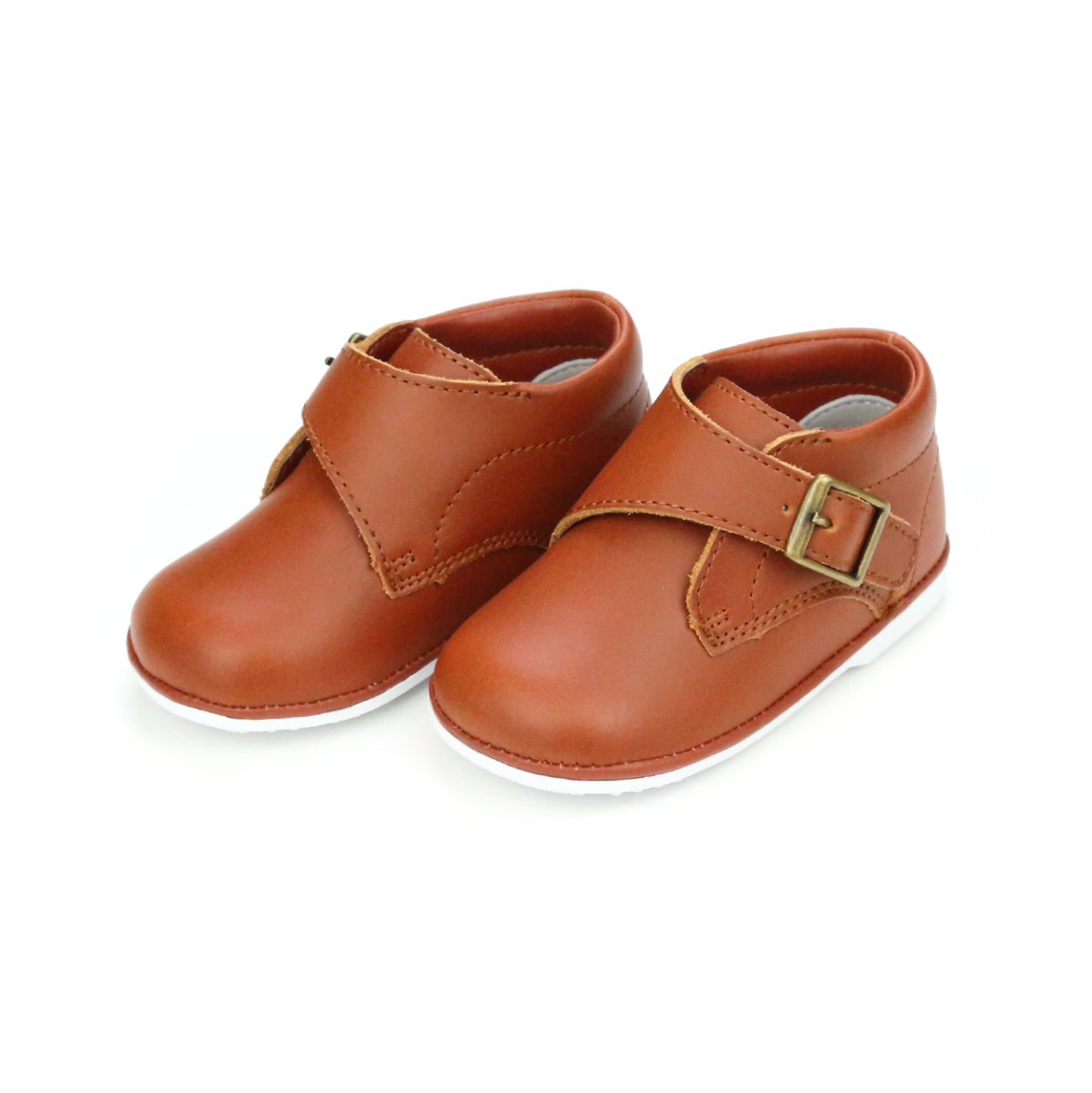 Finch Boy's Leather Boot with Buckle - Baby