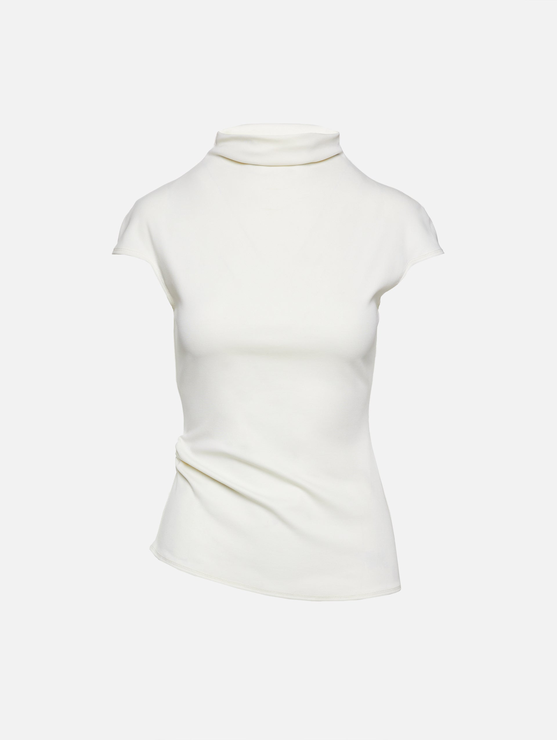 Flattering Uneven Hem T-Shirt