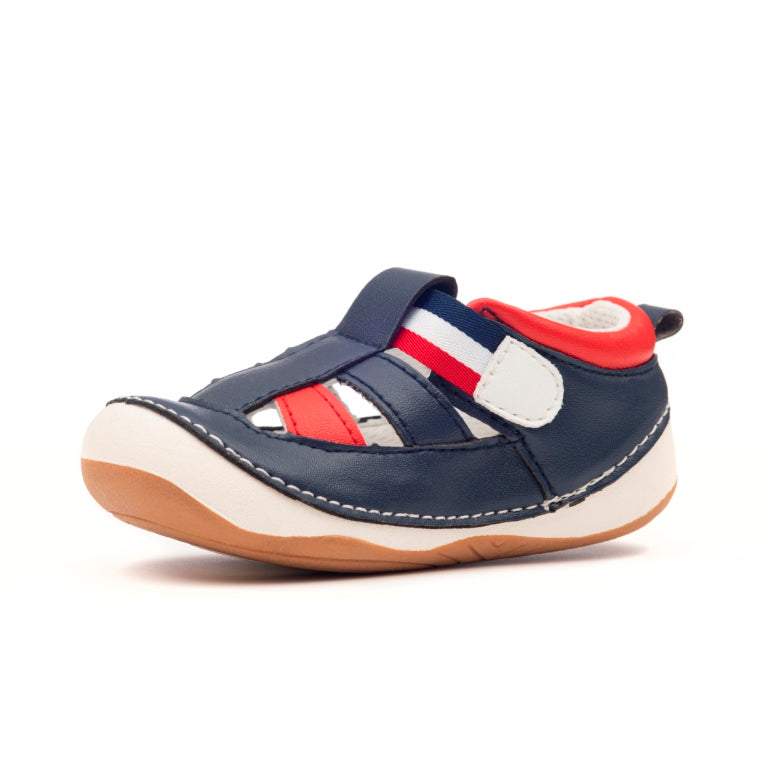 Flynn navy red baby toddler boys sandals shop online.