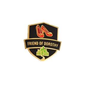 Friend of Dorothy Membership Pin LGBTQ+ Pride Rainbow Flag LGBTQ Allies LGBTQ Support Pin Rainbow Pin LGBTQ+ Equality Pin LGBTQ+