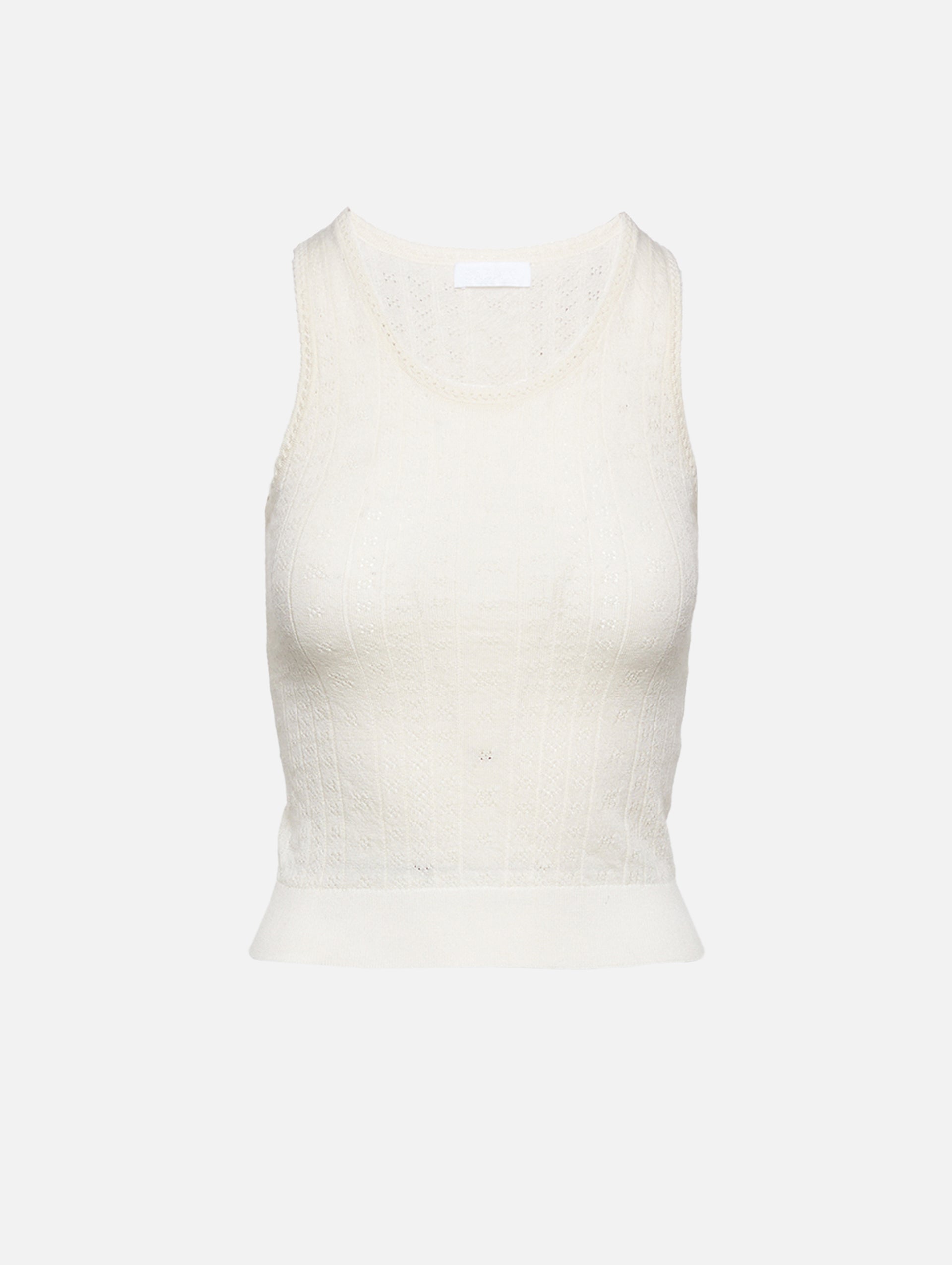 Gene Pointelle Tank - Women's Lightweight Knit Sleeveless Top