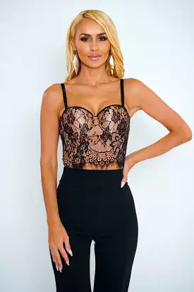 Genevieve Lace Corset Top can be rewritten as Lace Corset Top - Genevieve Collection