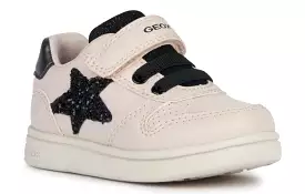 Geox Baby Black Star Velcro Sneaker