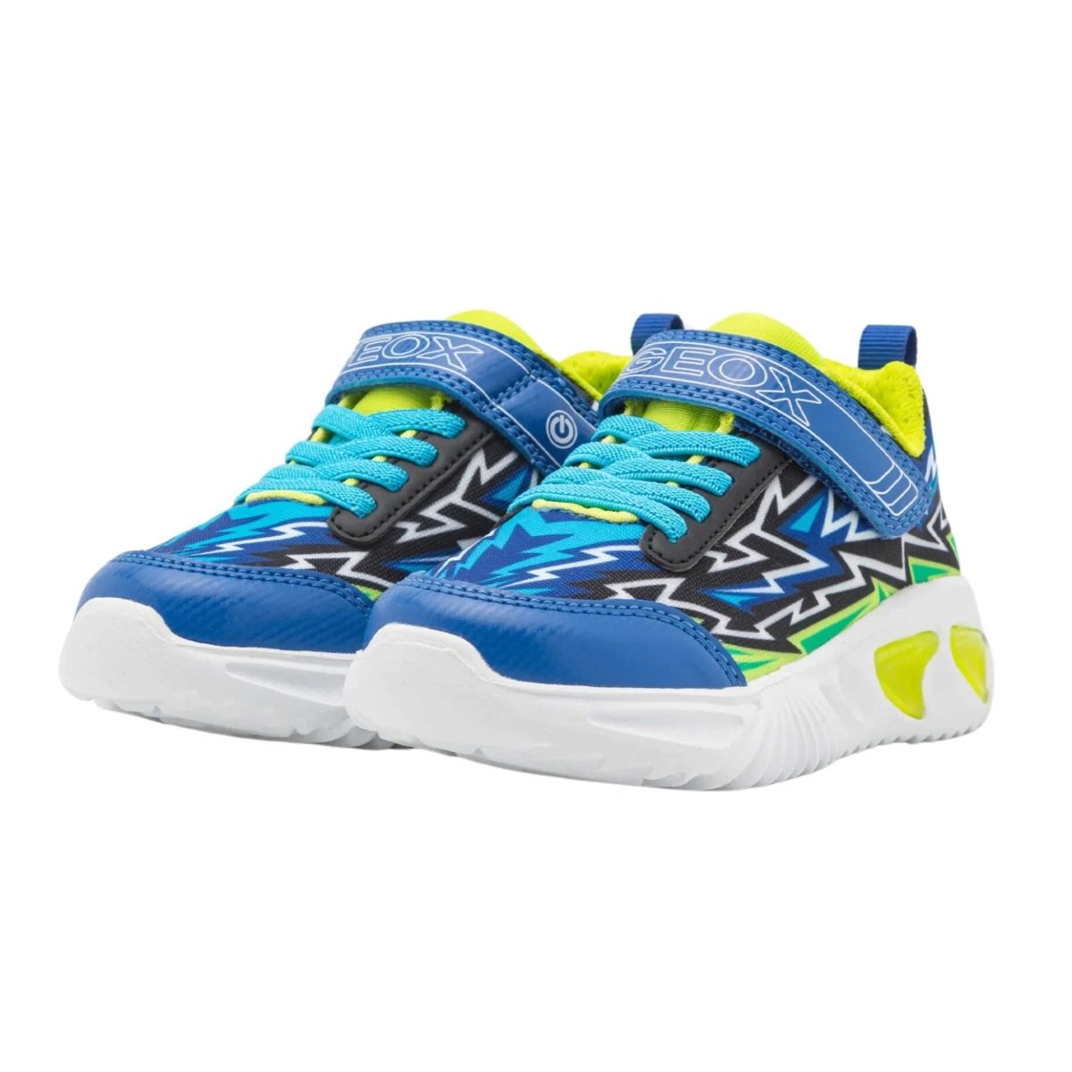 Geox Boy's Assister Royal Lime Sizes 28-34 | Shoes