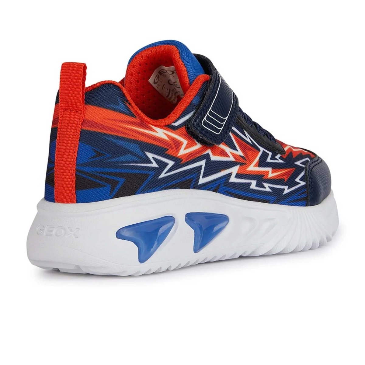 Geox Boys Assister Shoes Navy Orange 28-34