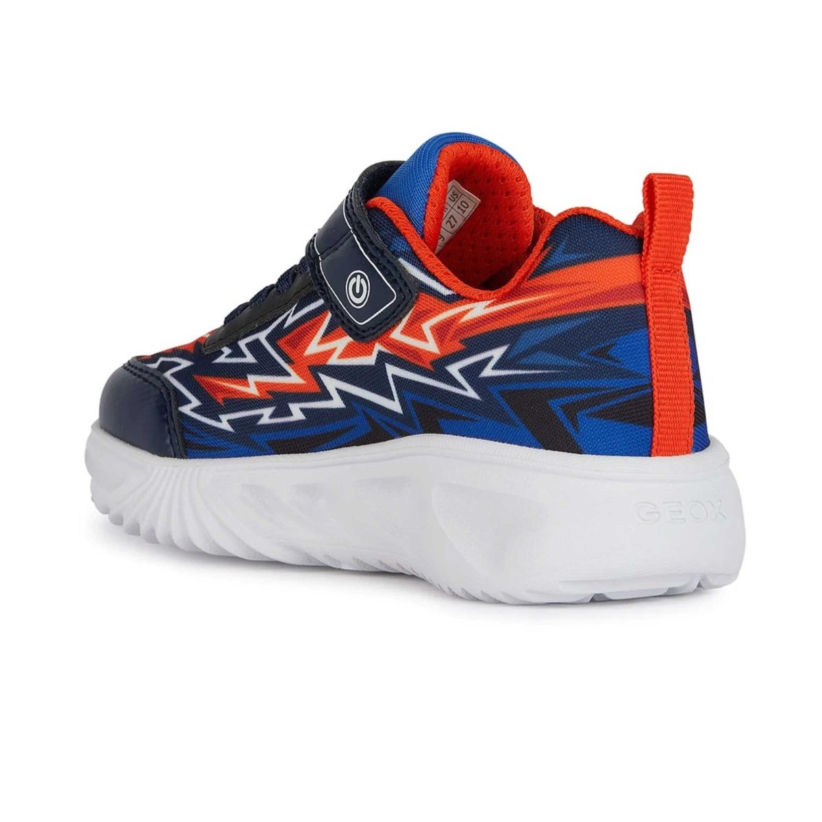 Geox Boys Assister Shoes Navy Orange 28-34