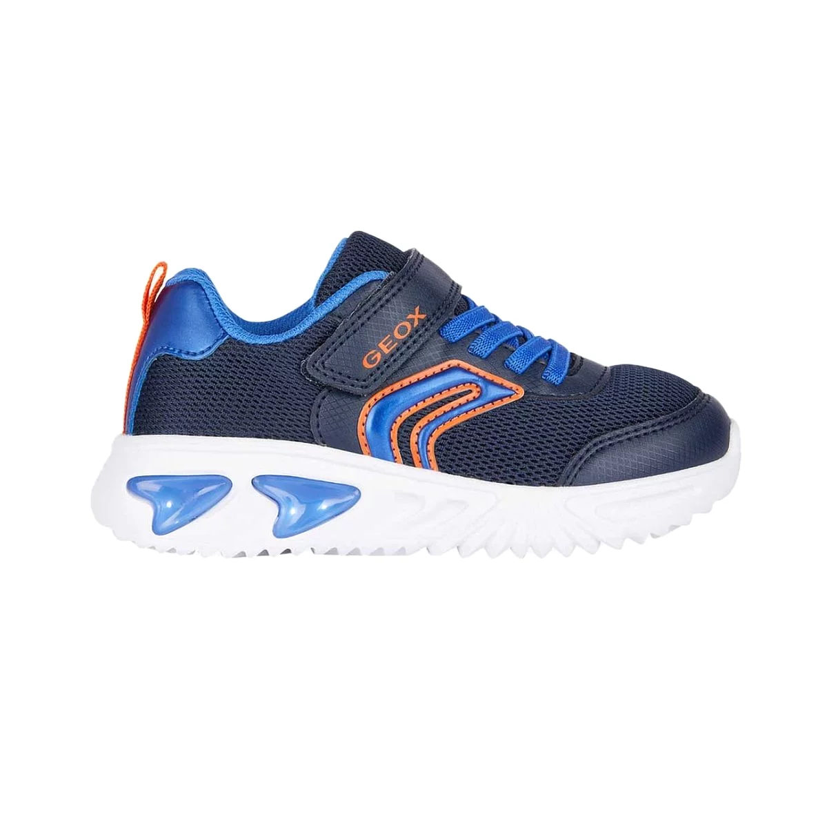 Geox Boys Assister Shoes Navy/Royal Sizes 28-34