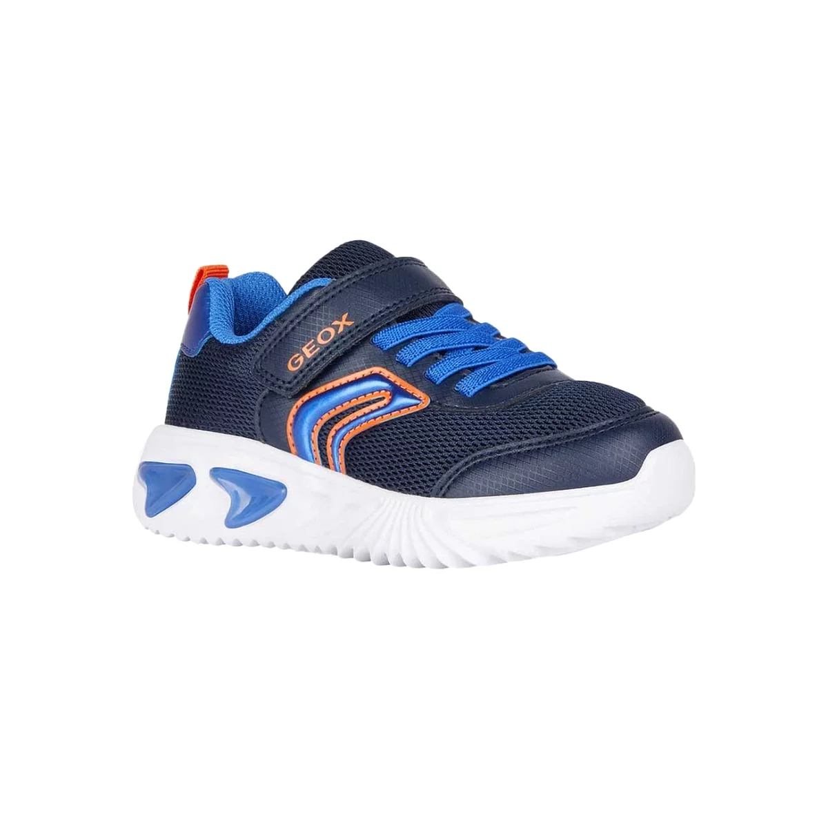 Geox Boys Assister Shoes Navy/Royal Sizes 28-34