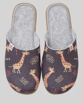 Giraffe Slippers - Cozy Home Footwear