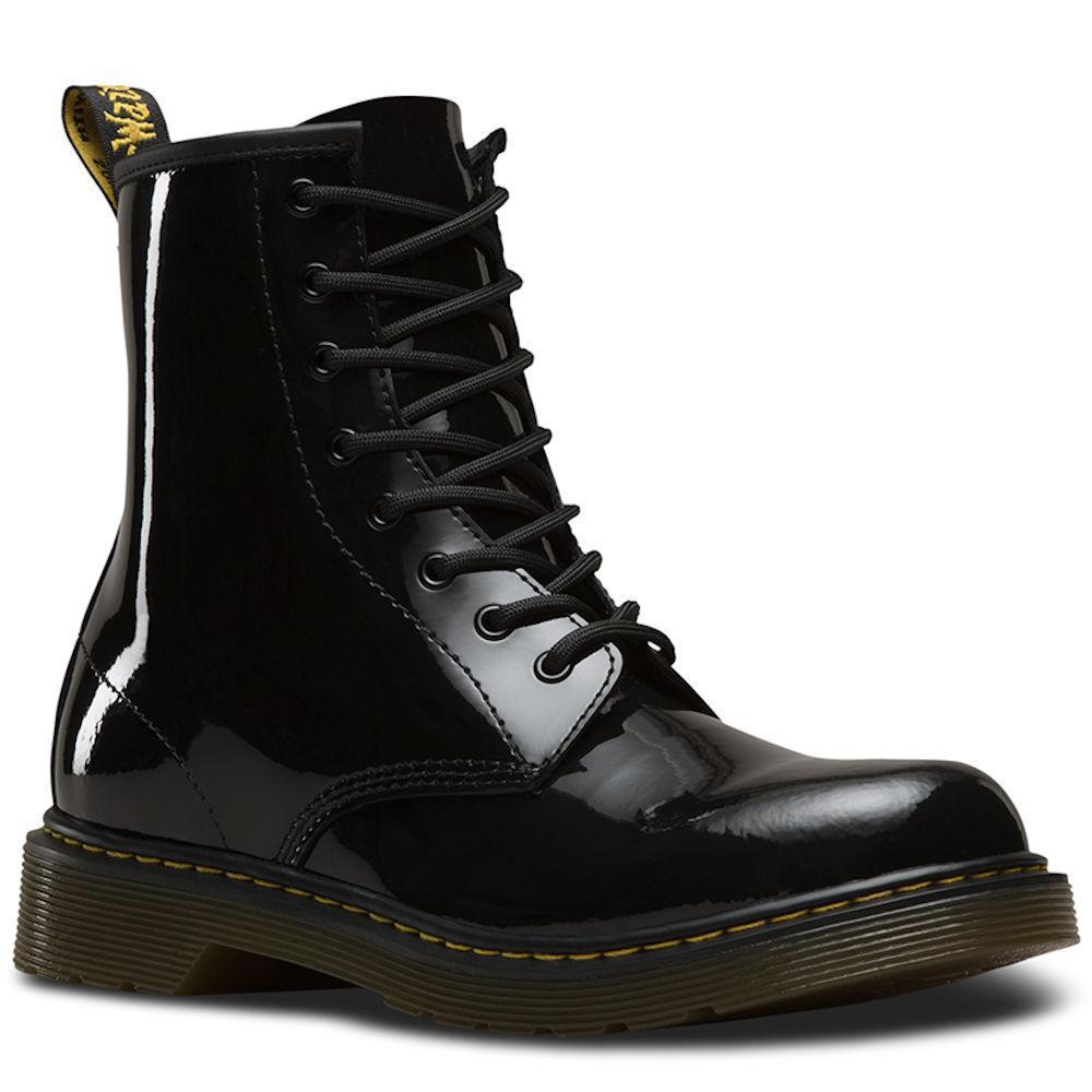 Girl's 1460 Black Patent Dr. Martens (Sizes 4-5)