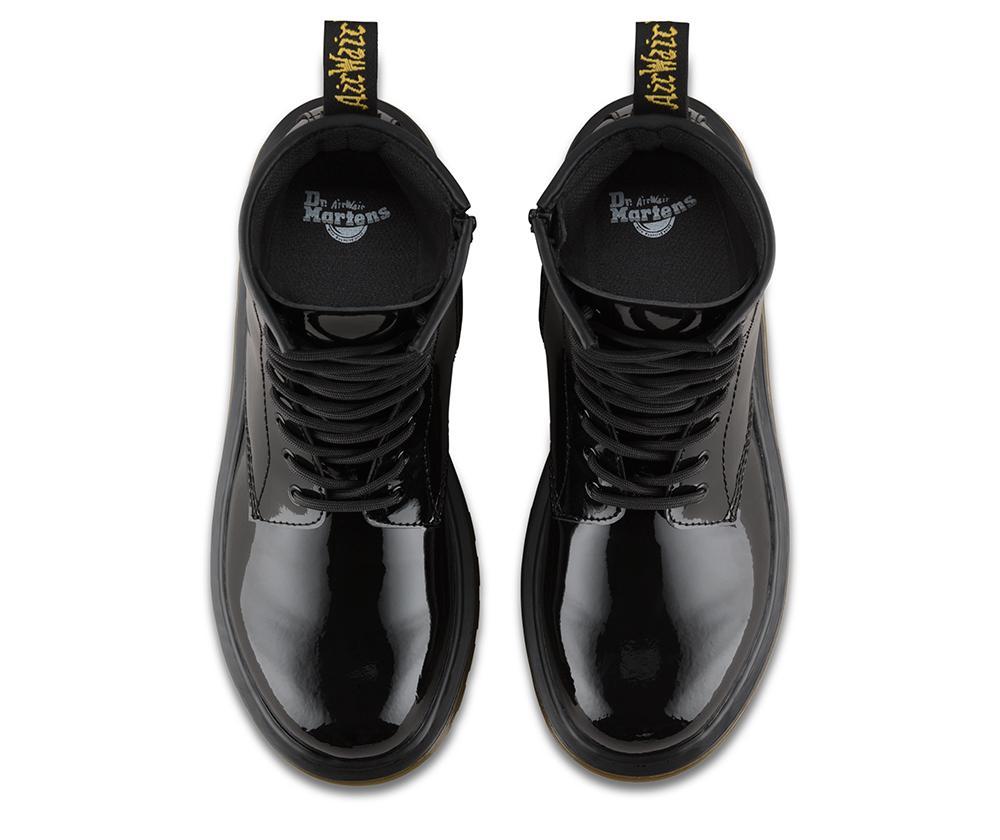 Girl's 1460 Black Patent Dr. Martens (Sizes 4-5)