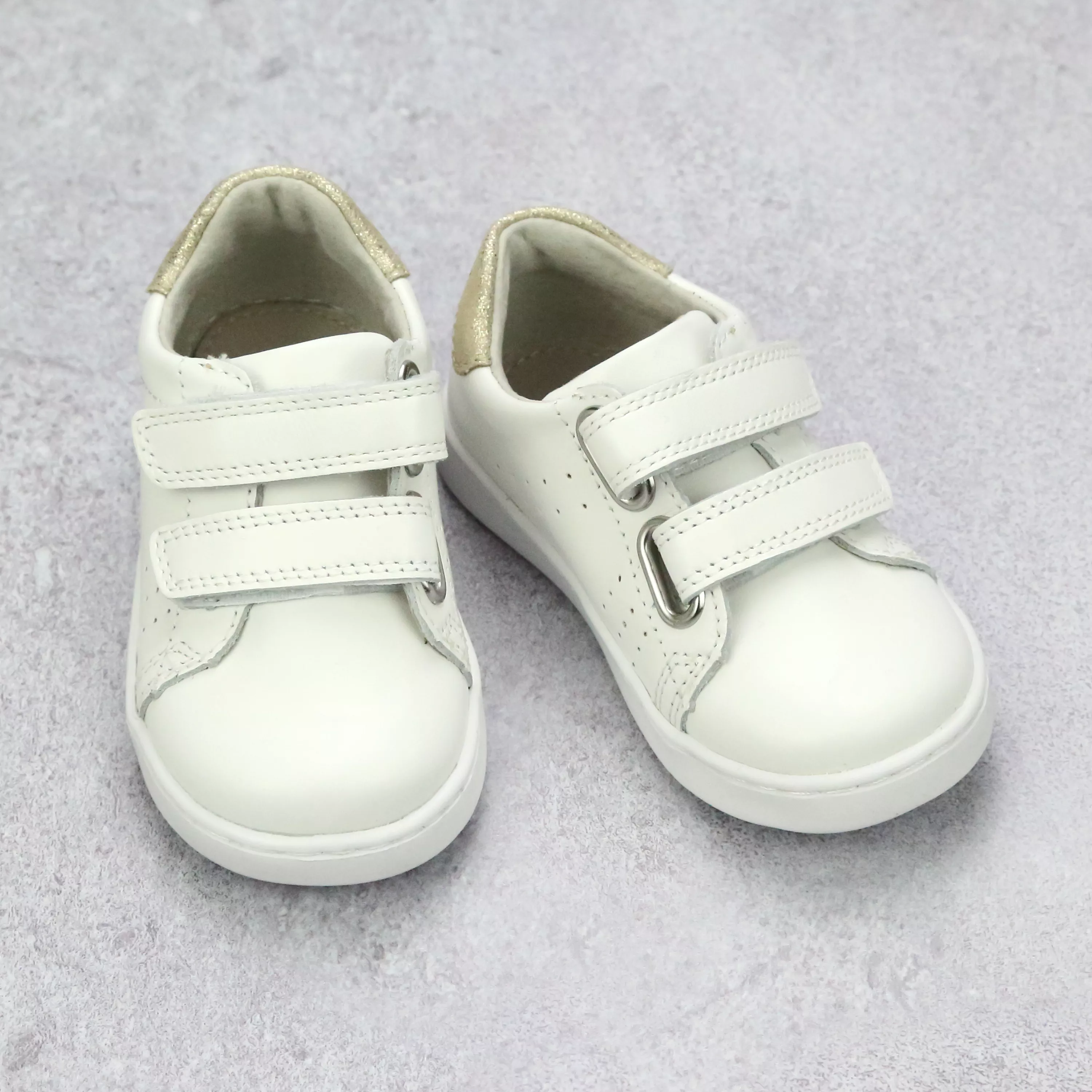 Girls Kenzie Double Velcro Sneakers