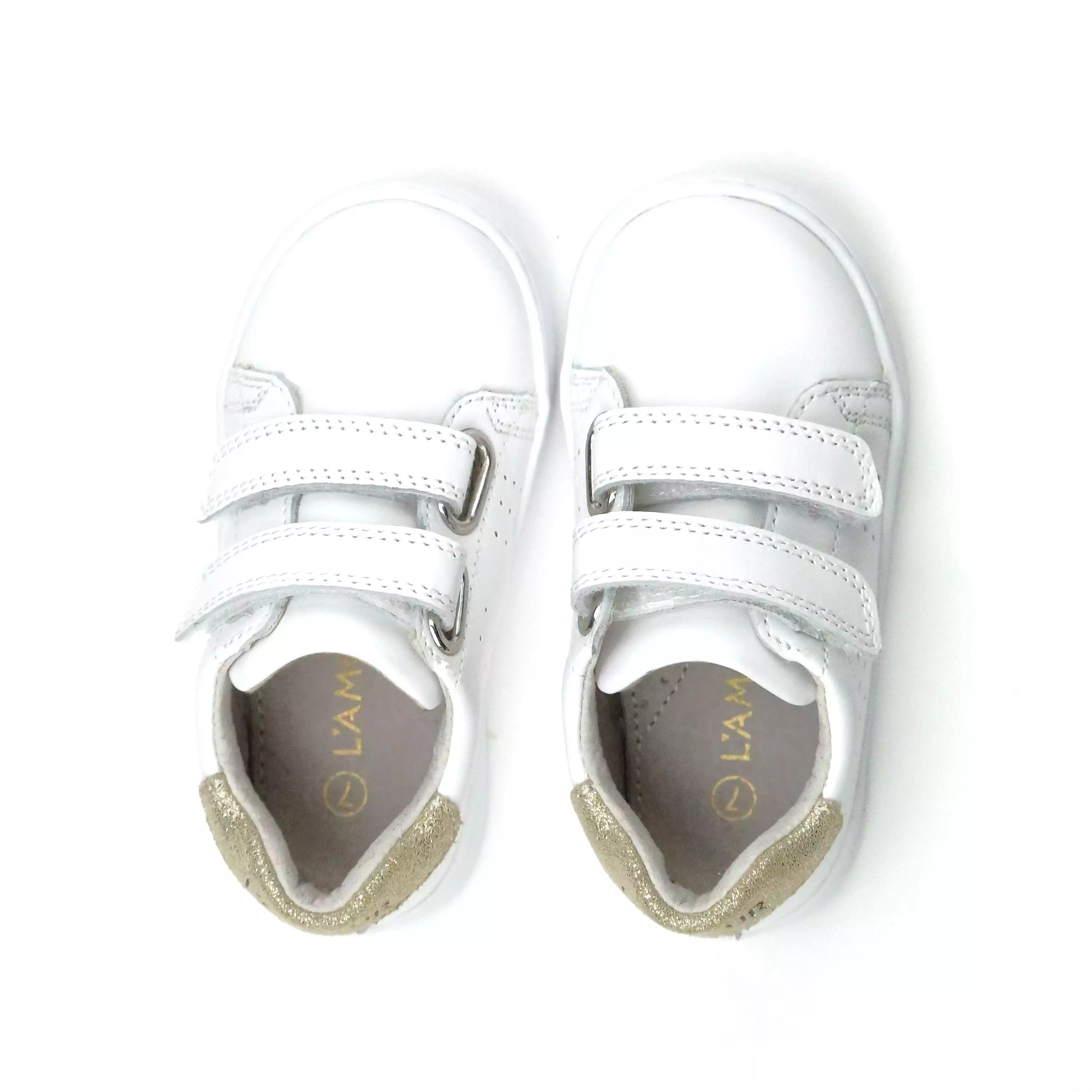 Girls Kenzie Double Velcro Sneakers