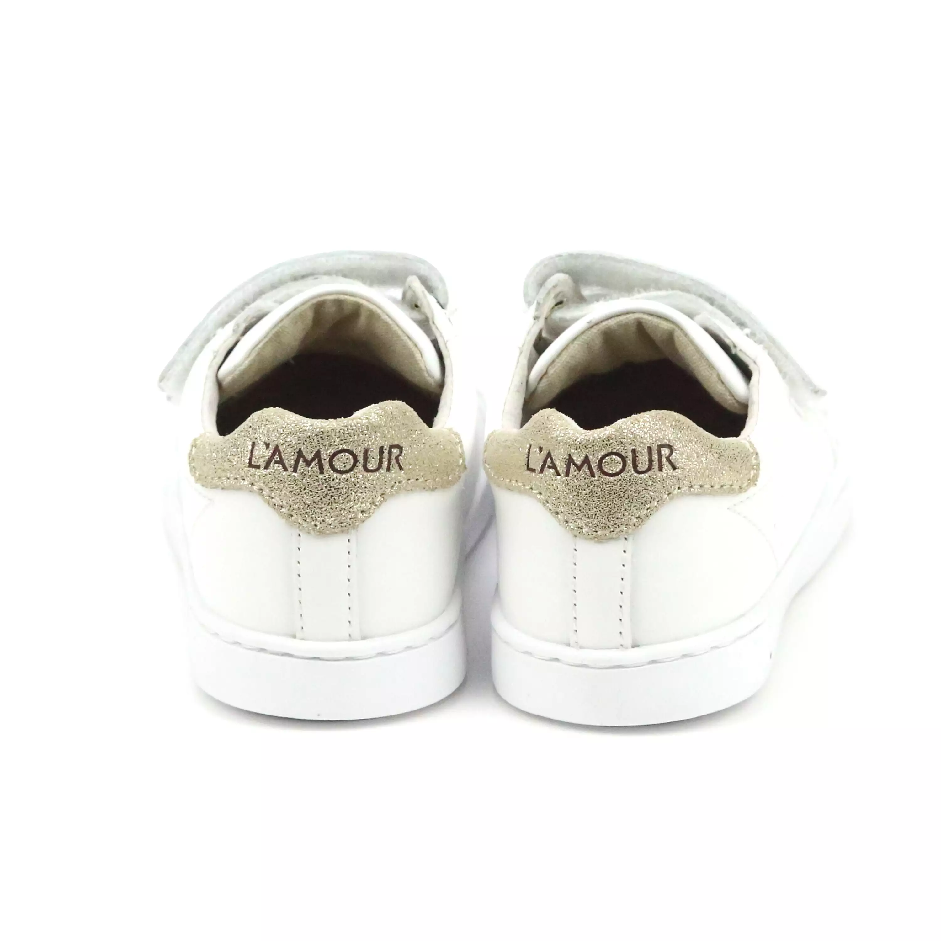 Girls Kenzie Double Velcro Sneakers