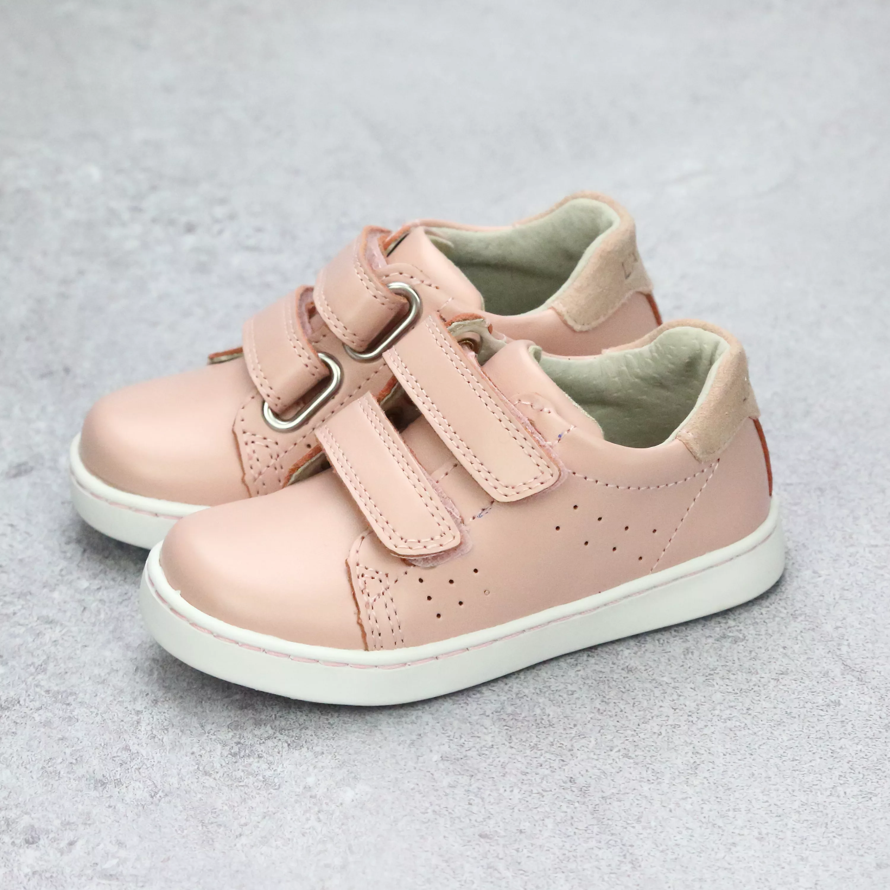 Girls Kenzie Double Velcro Sneakers