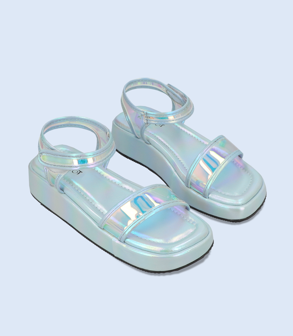 Girls Silver Sandals