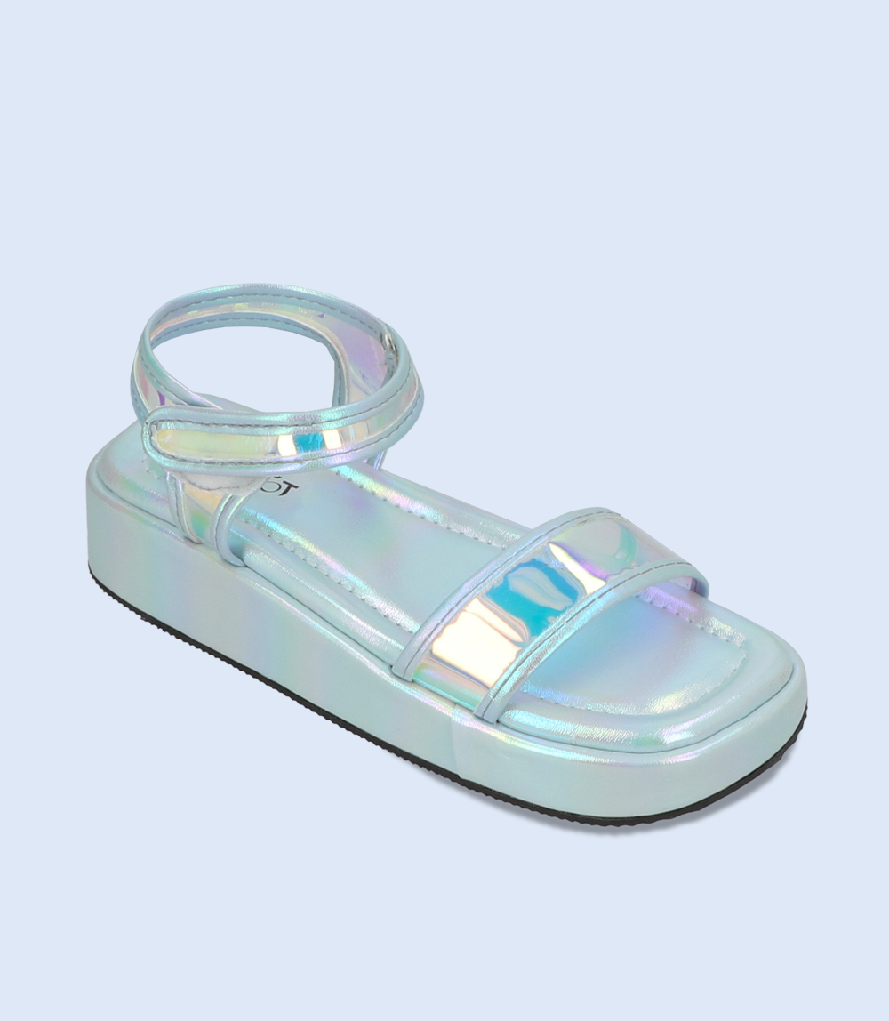 Girls Silver Sandals